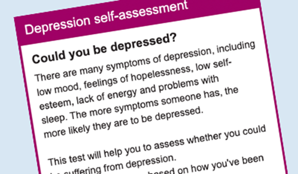 DEPRESSION SELF ASSESSMENT